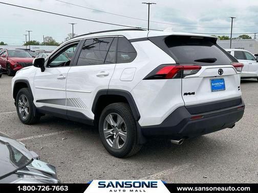 White 2022 Toyota RAV4 XLE