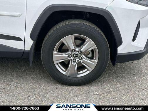White 2022 Toyota RAV4 XLE