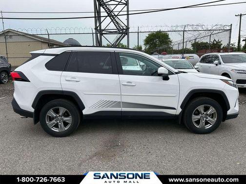 White 2022 Toyota RAV4 XLE