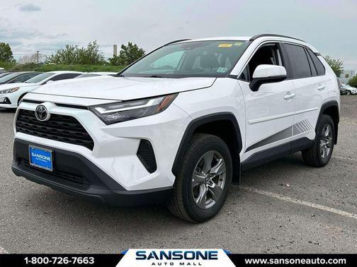 White 2022 Toyota RAV4 XLE