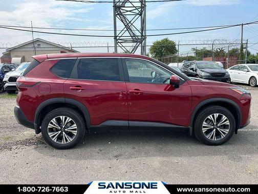 Scarlet Ember Tintcoat 2023 Nissan Rogue SV
