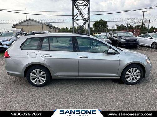 Silver 2017 Volkswagen Golf SportWagen TSI S