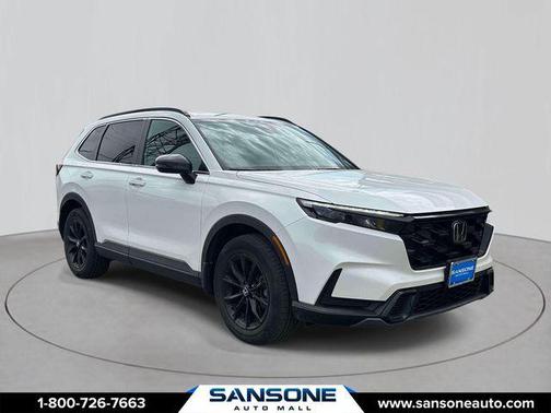 Platinum White Pearl 2023 Honda CR-V Hybrid Sport AWD