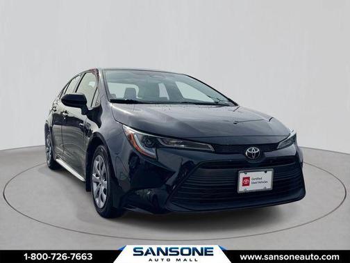 Midnight Black Metallic 2023 Toyota Corolla LE