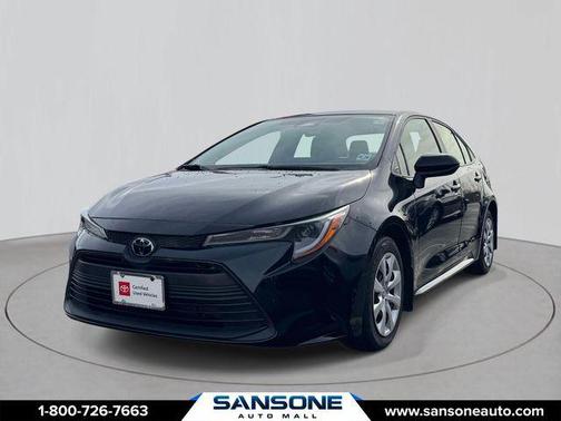 Midnight Black Metallic 2023 Toyota Corolla LE