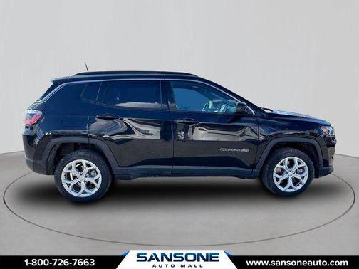 Diamond Black 2024 Jeep Compass Latitude