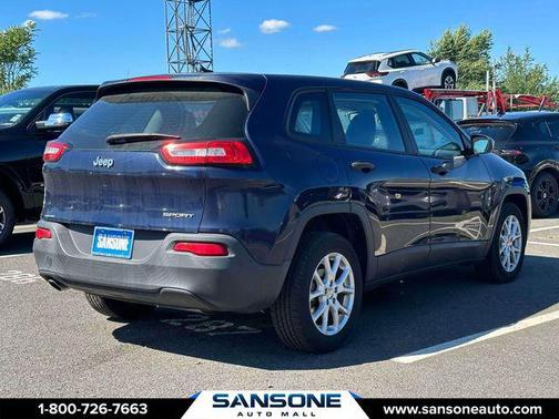 True Blue 2014 Jeep Cherokee Sport