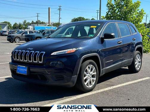 True Blue 2014 Jeep Cherokee Sport
