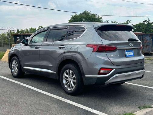 Machine Gray 2019 Hyundai SANTA FE SEL 2.4