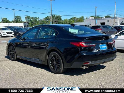Midnight Black Metallic 2025 Toyota Camry SE