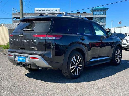 Super Black 2024 Nissan Pathfinder Platinum 4WD