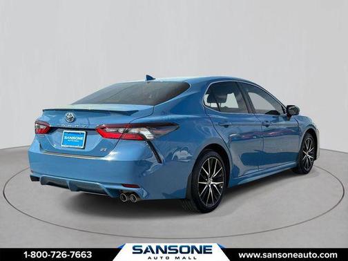 Blue 2024 Toyota Camry SE
