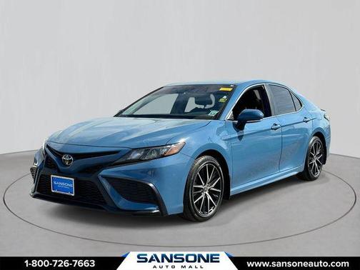 Blue 2024 Toyota Camry SE