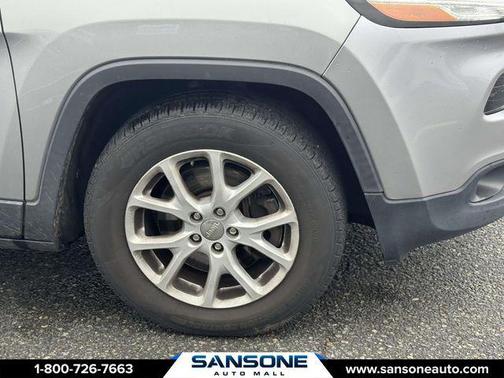 Billet Silver Metallic Clearcoat 2017 Jeep Cherokee Latitude