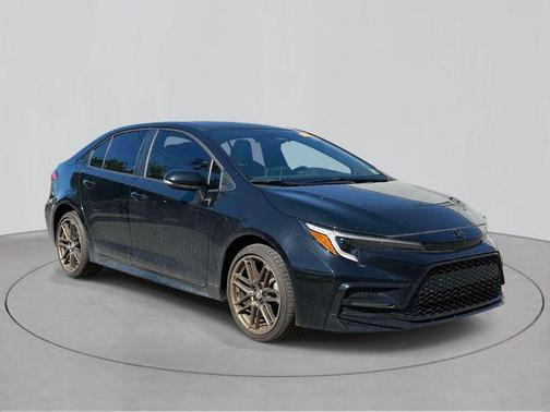Midnight Black Metallic 2024 Toyota Corolla SE