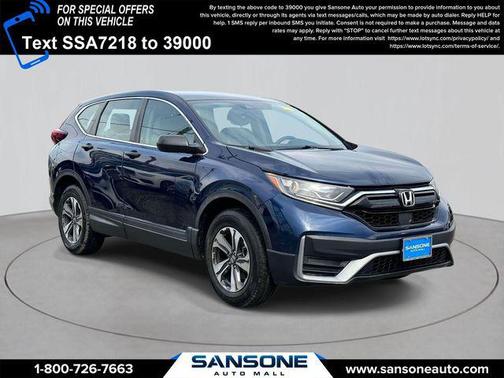 Obsidian Blue 2020 Honda CR-V AWD LX