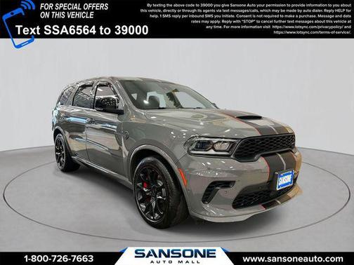 Destroyer Gray Clearcoat 2023 Dodge Durango SRT Hellcat Premium AWD
