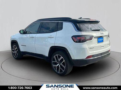 Bright White Clearcoat 2025 Jeep Compass Limited