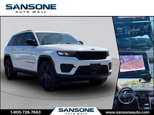 Bright White Clearcoat 2023 Jeep Grand Cherokee Altitude