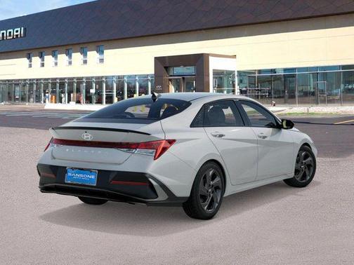 Serenity White 2026 Hyundai ELANTRA Sport