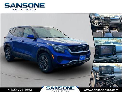 Neptune Blue 2023 Kia Seltos LX