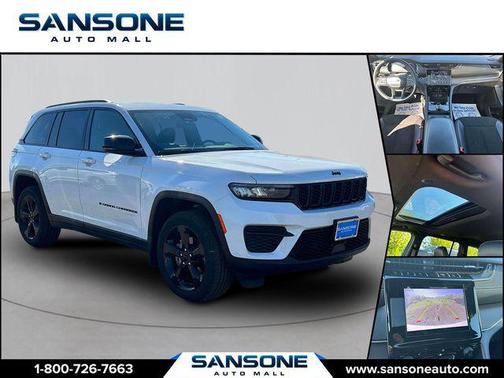 Bright White Clearcoat 2025 Jeep Grand Cherokee Altitude