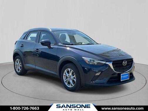 Deep Crystal Blue Mica 2021 Mazda CX-3 Sport