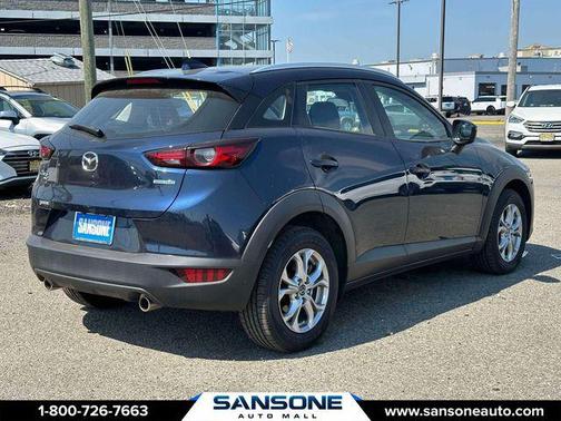 Deep Crystal Blue Mica 2021 Mazda CX-3 Sport