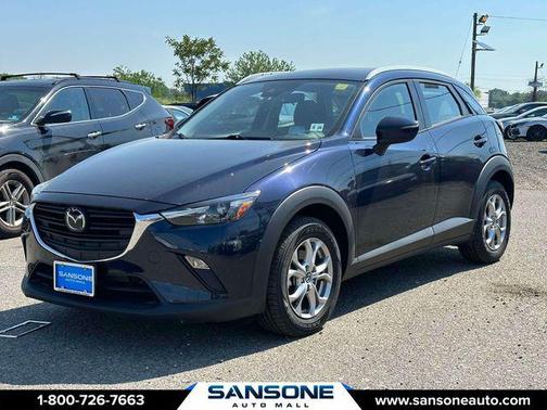 Deep Crystal Blue Mica 2021 Mazda CX-3 Sport