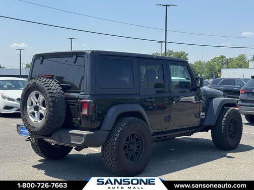 Black Clearcoat 2020 Jeep Wrangler Unlimited Sport