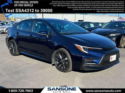 2023 Toyota Corolla XSE