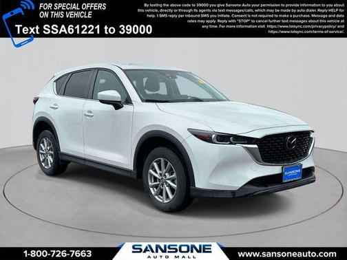 Rhodium White Metallic 2023 Mazda CX-5 2.5 S Select Package