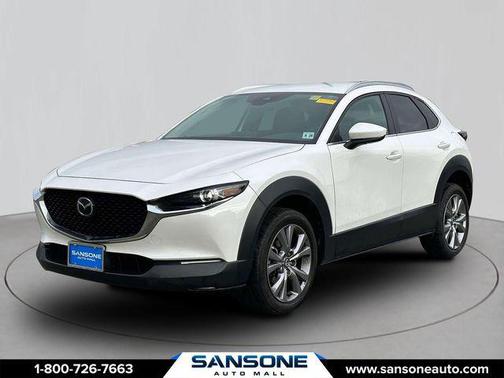 Snowflake White Pearl Mica 2023 Mazda CX-30 2.5 S Preferred Package
