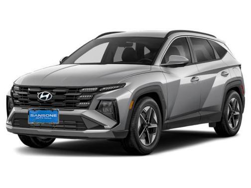 Shimmering Silver 2026 Hyundai TUCSON Hybrid SEL