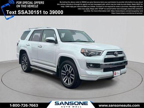 Wind Chill Pearl 2024 Toyota 4Runner Limited
