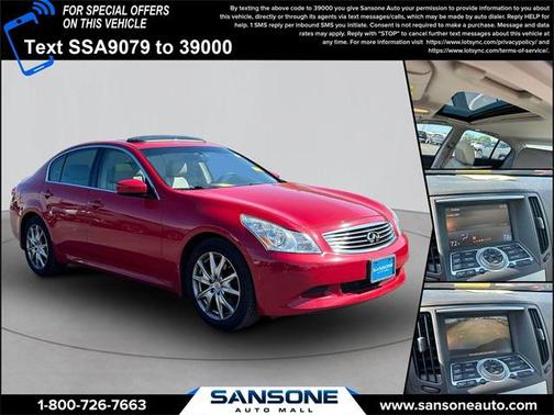 2009 INFINITI G37x Base