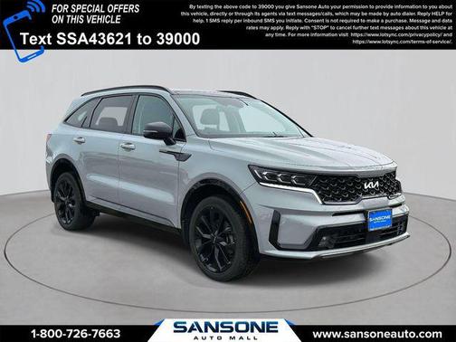Wolf Gray 2023 Kia Sorento SX