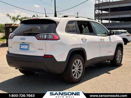 Bright White Clearcoat 2021 Jeep Cherokee Latitude