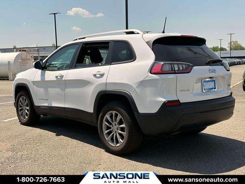Bright White Clearcoat 2021 Jeep Cherokee Latitude