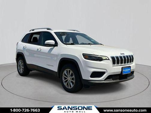 Bright White Clearcoat 2021 Jeep Cherokee Latitude