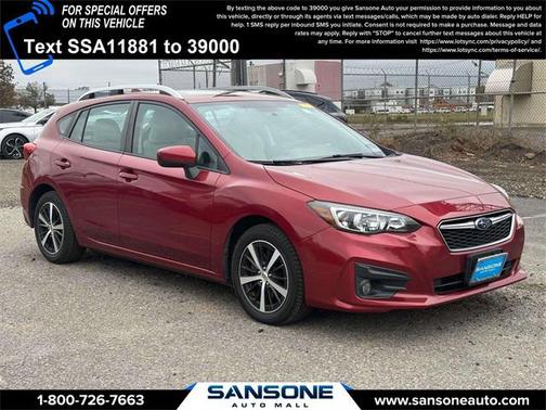 2019 Subaru Impreza 2.0i Premium