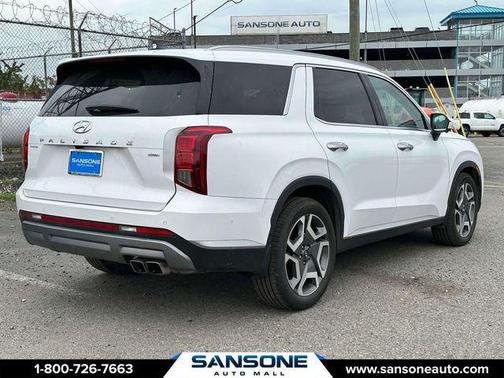 Hyper White 2025 Hyundai PALISADE SEL Premium 8P