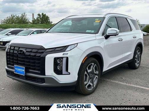 Hyper White 2025 Hyundai PALISADE SEL Premium 8P