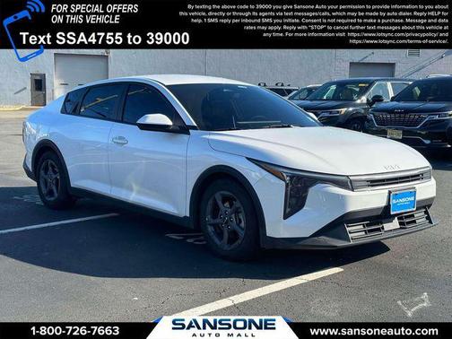 Snow White Pearl 2025 Kia K4 LXS