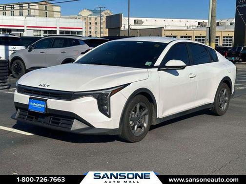 Snow White Pearl 2025 Kia K4 LXS