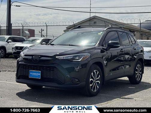 Jet Black 2025 Toyota Corolla Hybrid SE