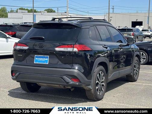 Jet Black 2025 Toyota Corolla Hybrid SE