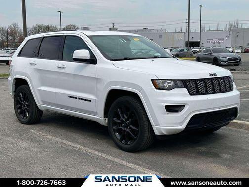 Bright White Clearcoat 2020 Jeep Grand Cherokee Altitude