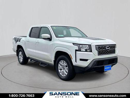 Glacier White 2023 Nissan Frontier SV