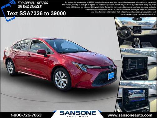 2020 Toyota Corolla LE